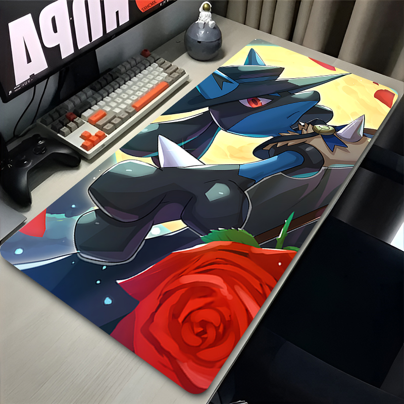 Mouse Pad Cool Anime P-pokemon - Gaming Accessories For Desk 评论和价格
