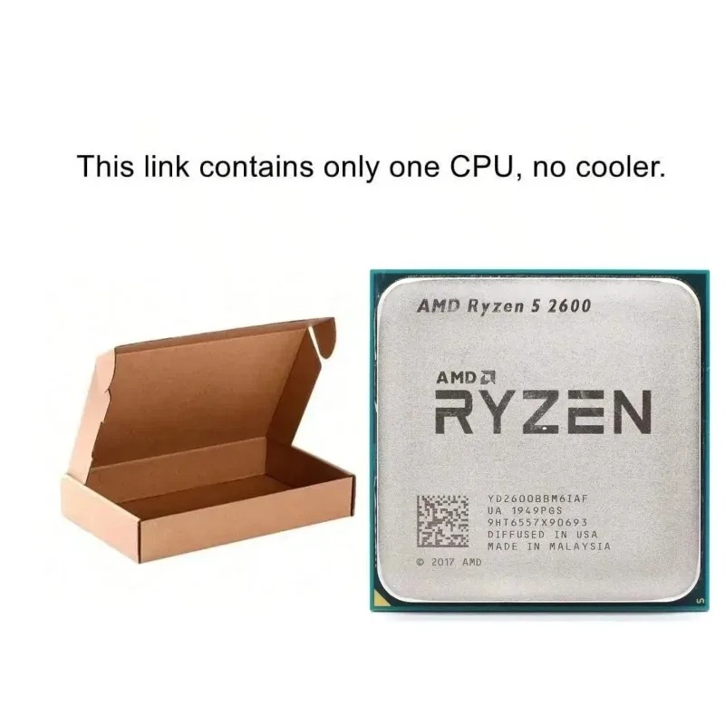 AMD Ryzen 5 2600 Original Desk - Amd Cpu Ryzen 5 评论和价格