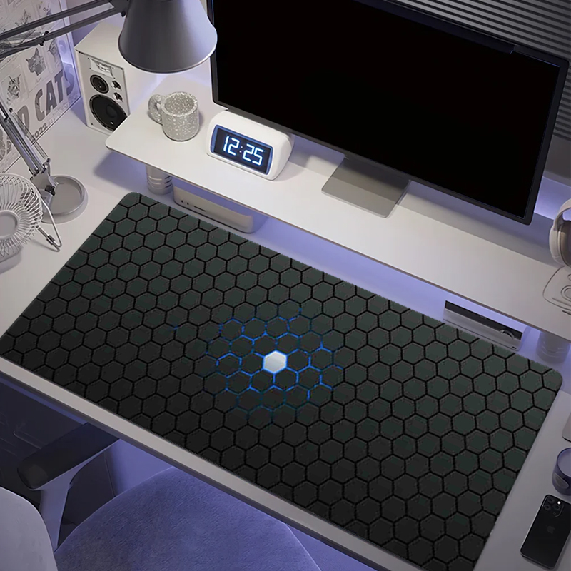 Hexagon Large Gaming Mouse Pad - Gaming Accessories For Desk 评论和价格