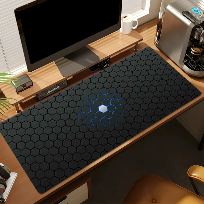 Hexagon Large Gaming Mouse Pad - Gaming Accessories For Desk 评论和价格