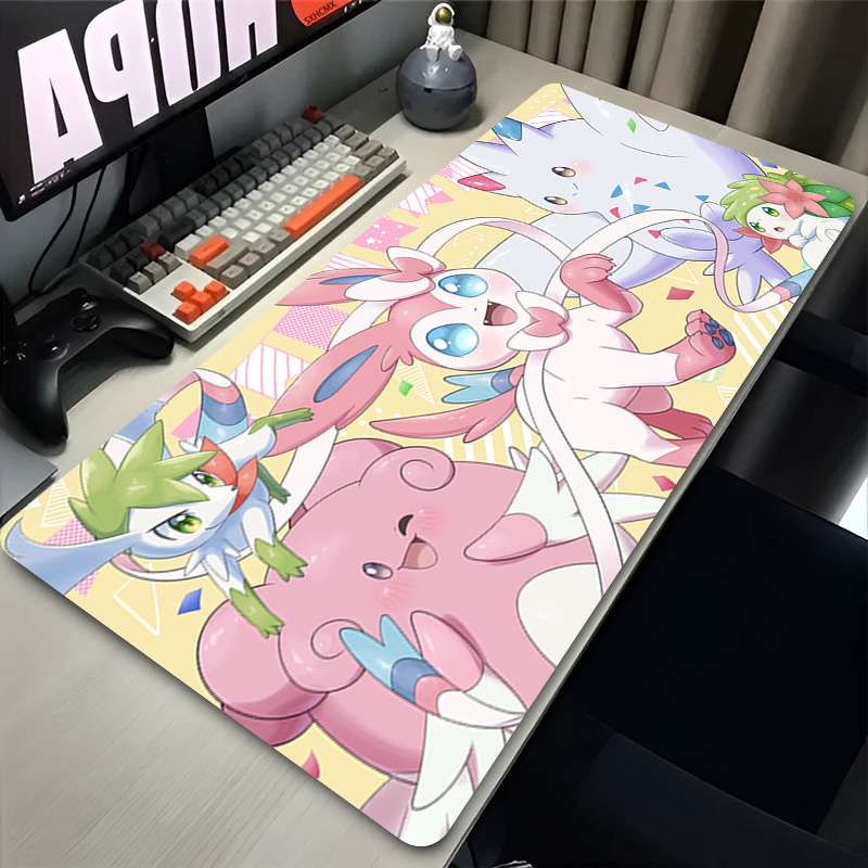Large Pink Cute Mousepad XXL G - Gaming Accessories For Desk 评论和价格